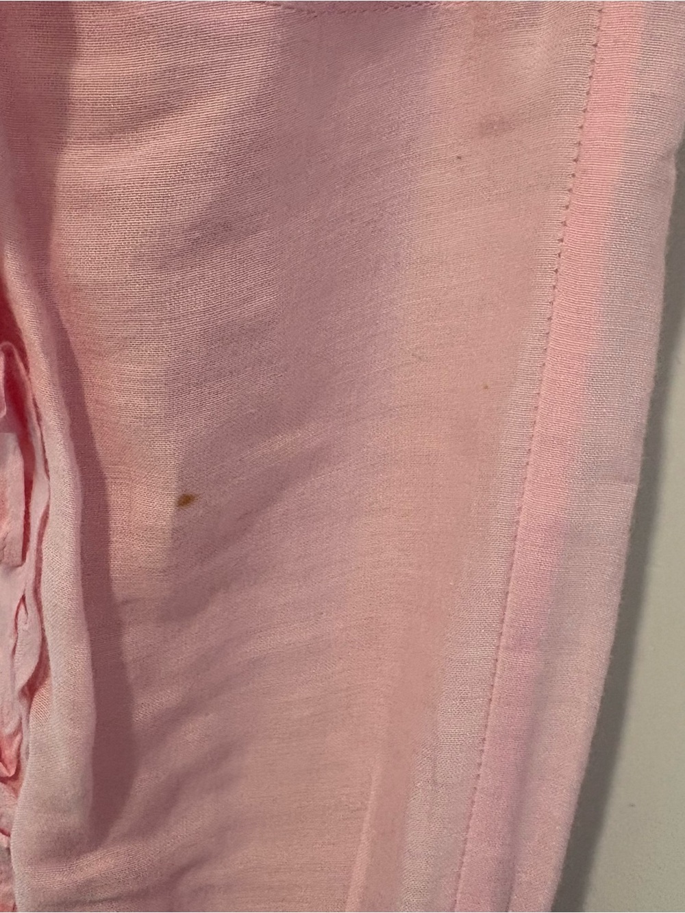 LoveShackFancy Pink Ruffle Mini Dress - Picture 4 of 5